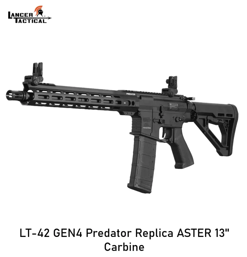 LT-42 GEN4 Predator Replica ASTER 13'' Carbine pic 3.webp