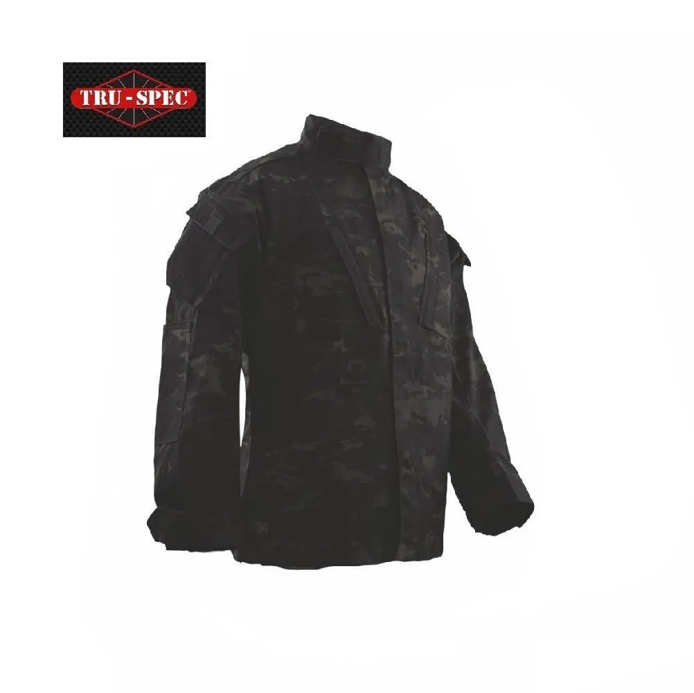 Tru-Spec Shirt/Jacket, MC BLK NYCO R/S,