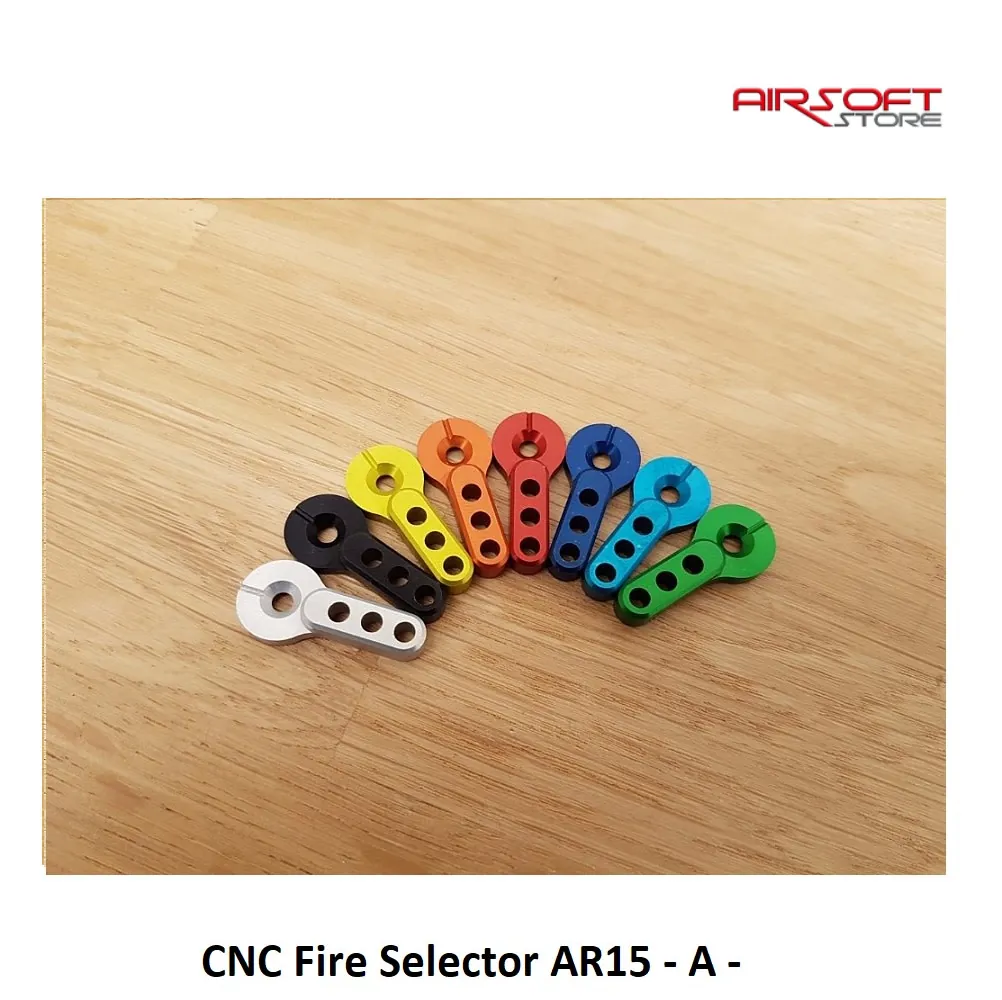 [2100000024742] CNC Fire Selector AR15 - A - (Silver)