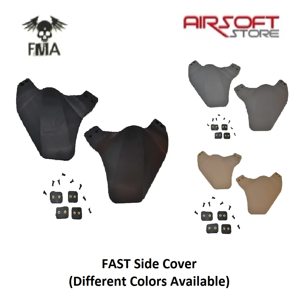 [2100000026364] FAST helmet side cover (Dark Earth)