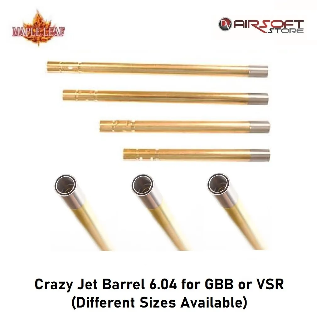 [2100000028788] Crazy Jet Barrel 6.04 for GBB or VSR (91 mm)