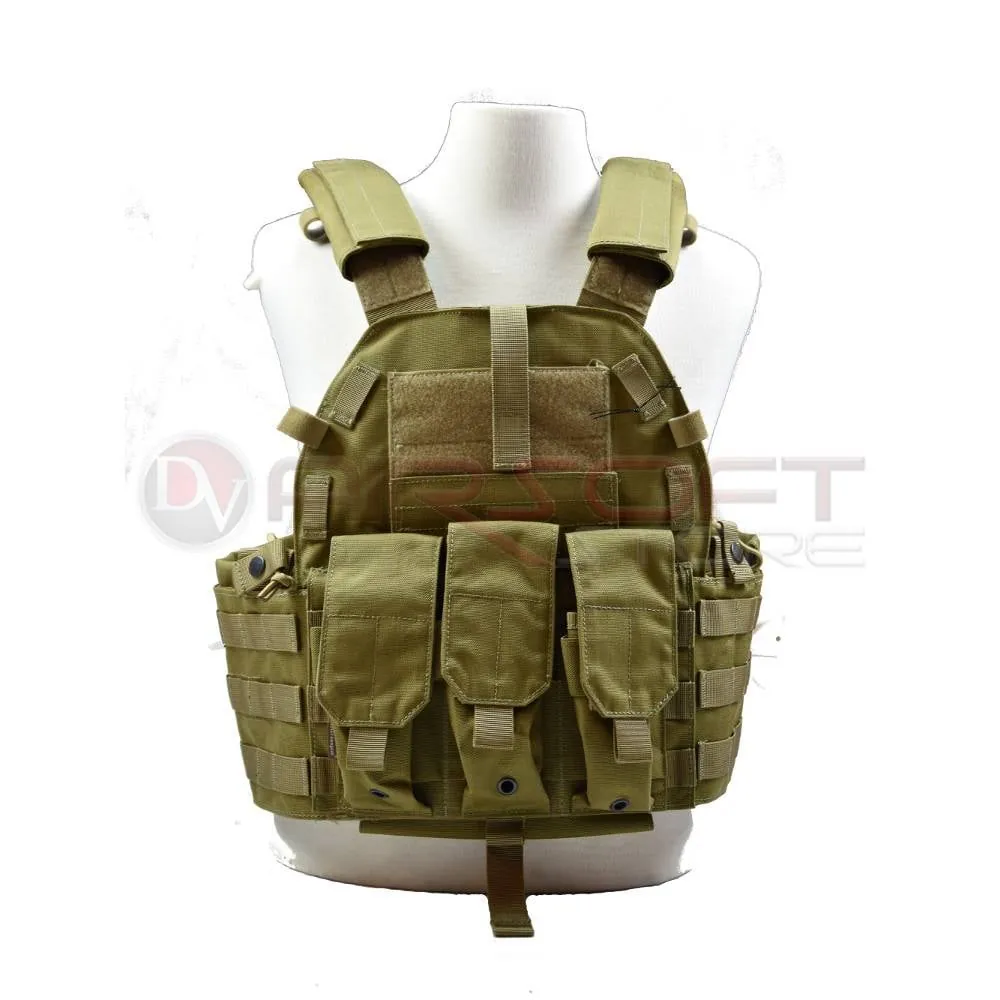 Tactical Vest with M4 pouches - KH
