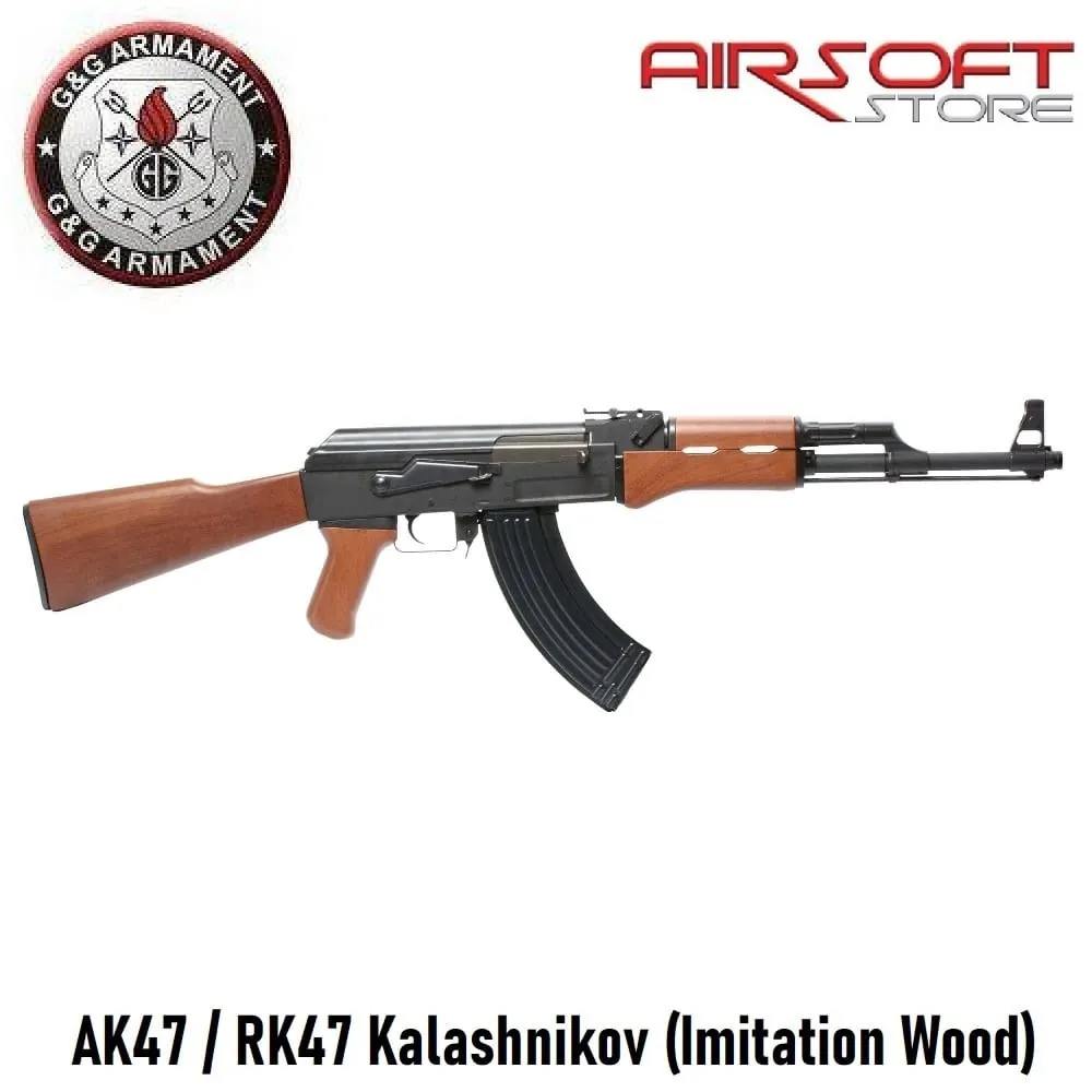 [2100000007080] AK47 / RK47 Kalashnikov (Imitation Wood)