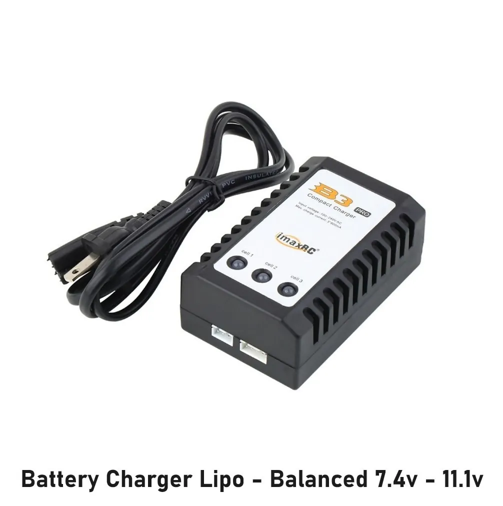 Battery Charger Lipo - Balanced 7.4v - 11.1v