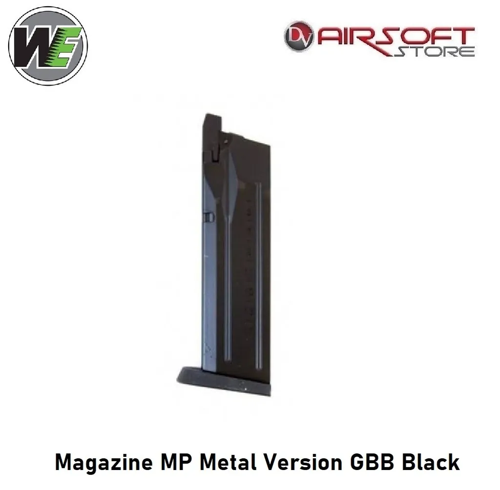 Magazine MP Metal Version GBB Black