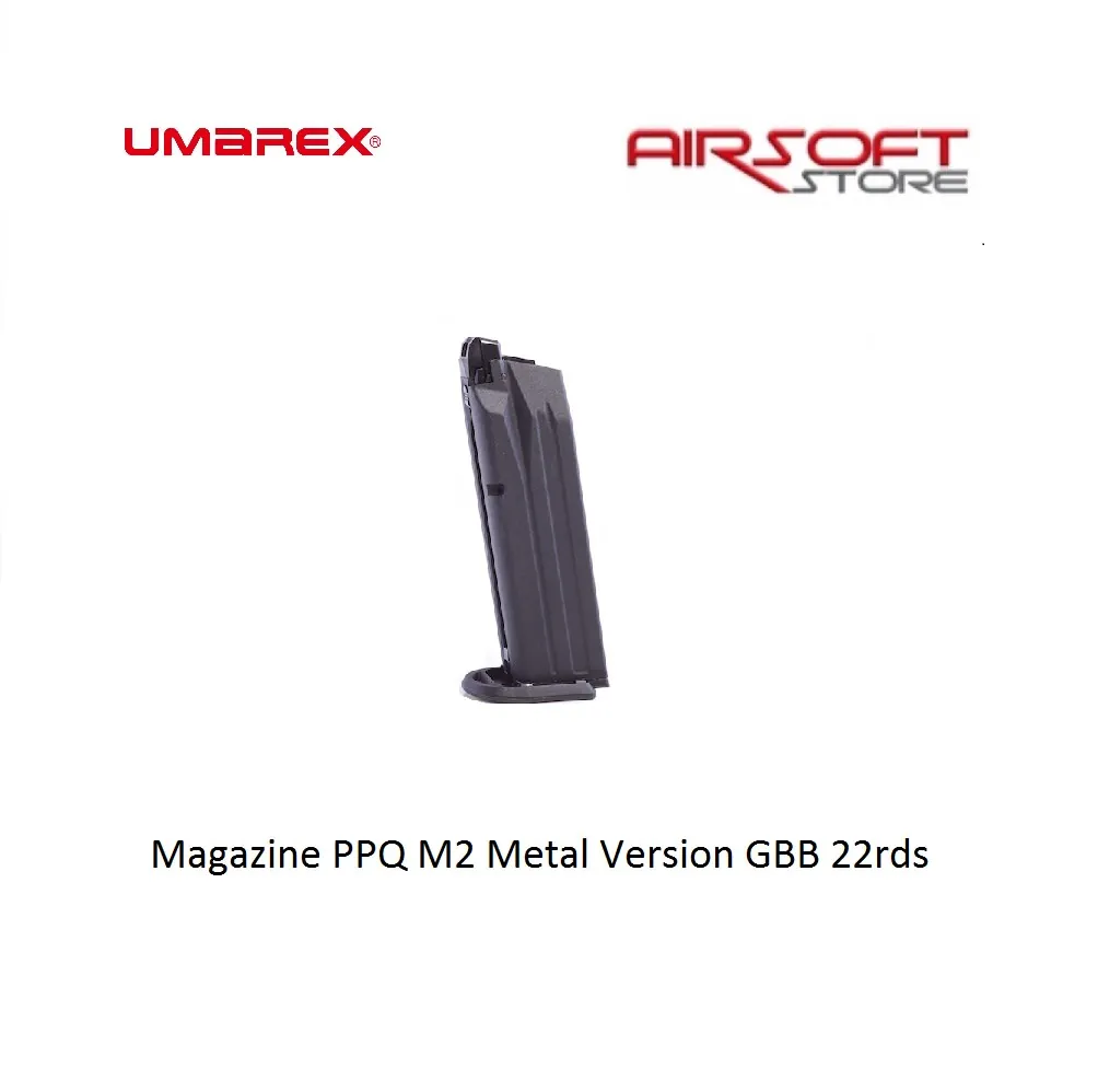 [2100000016112] Magazine PPQ M2 Metal Version GBB 22rds