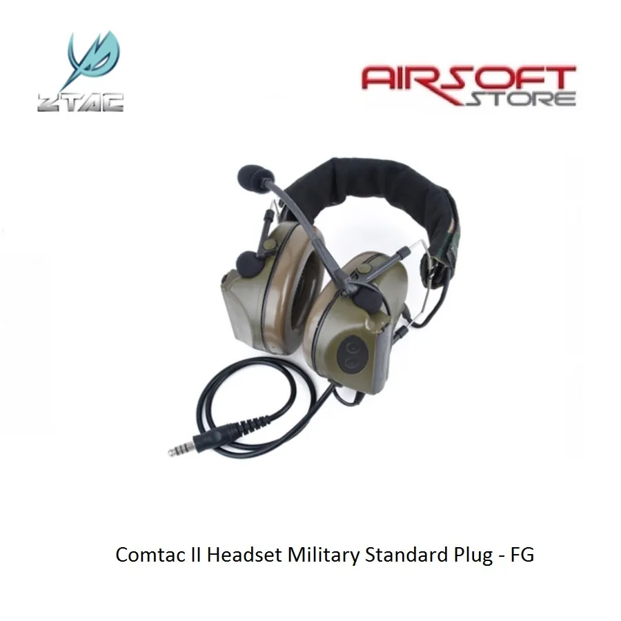 Comtac II Headset Military Standard Plug - FG