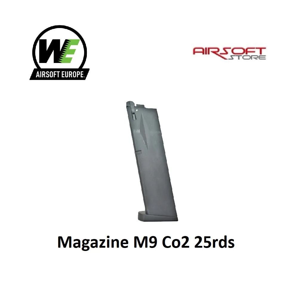 Magazine M9 Co2 25rds Black