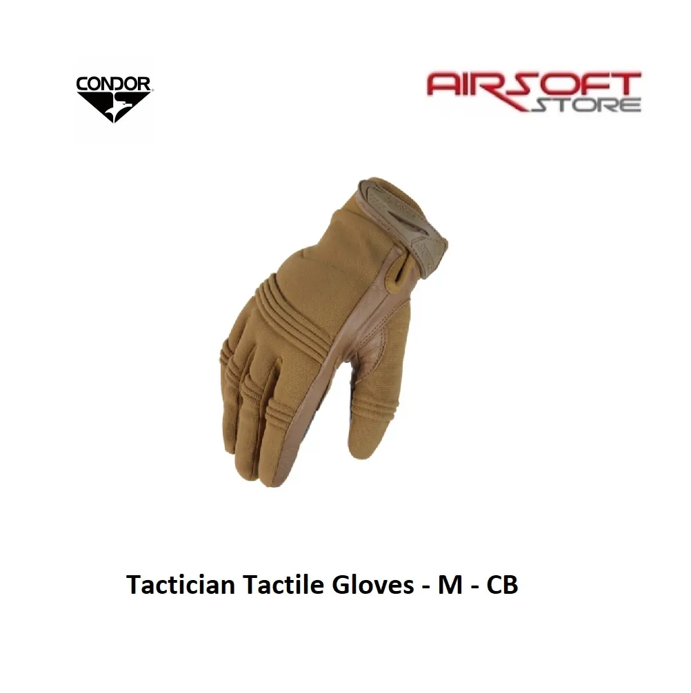 [2100000019656] Tactician Tactile Gloves - M - TAN