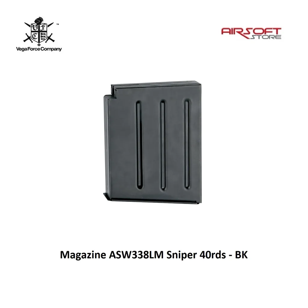 Magazine ASW338LM Sniper 40rds - BK