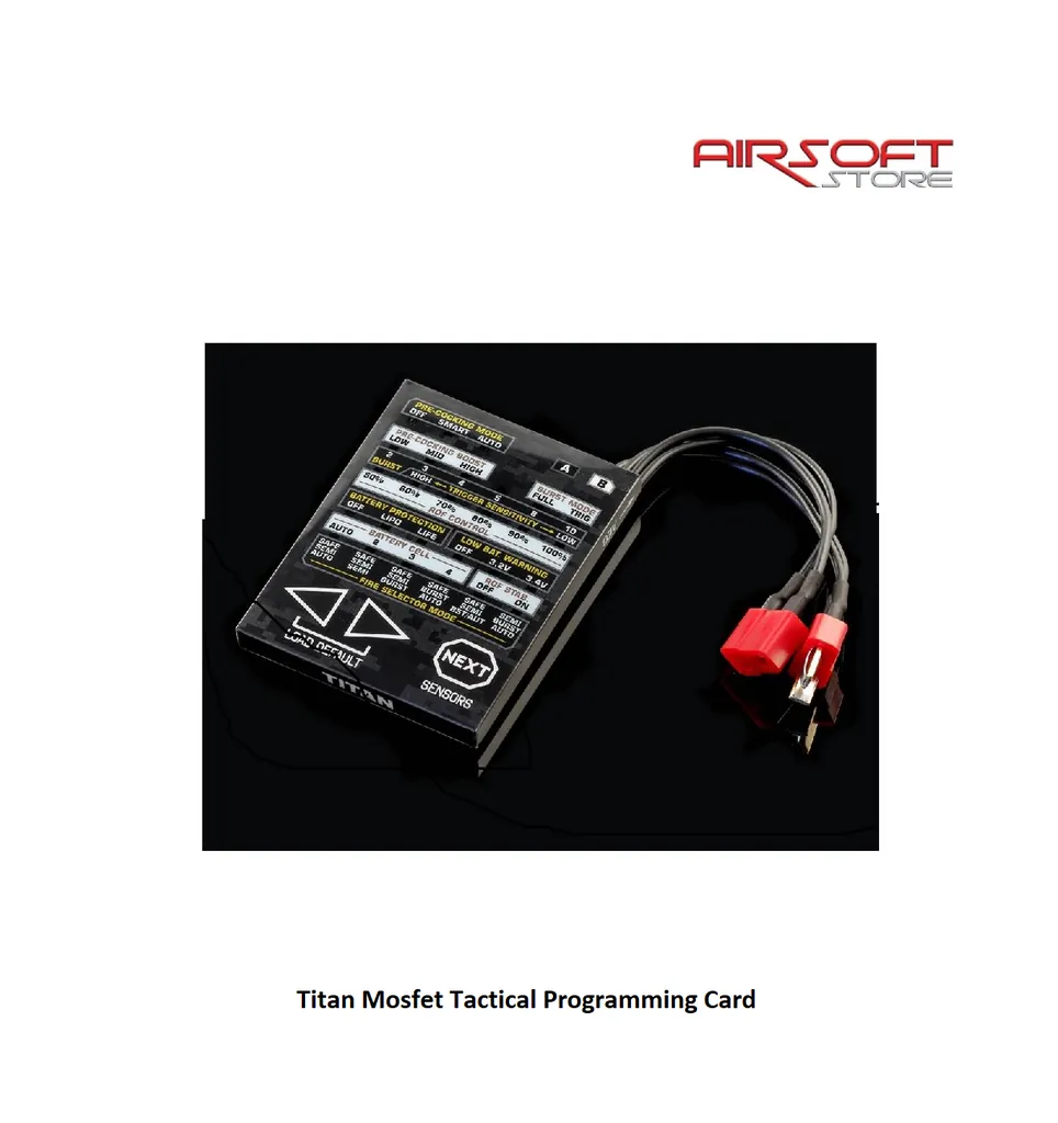 Titan Mosfet Tactical Programming Card