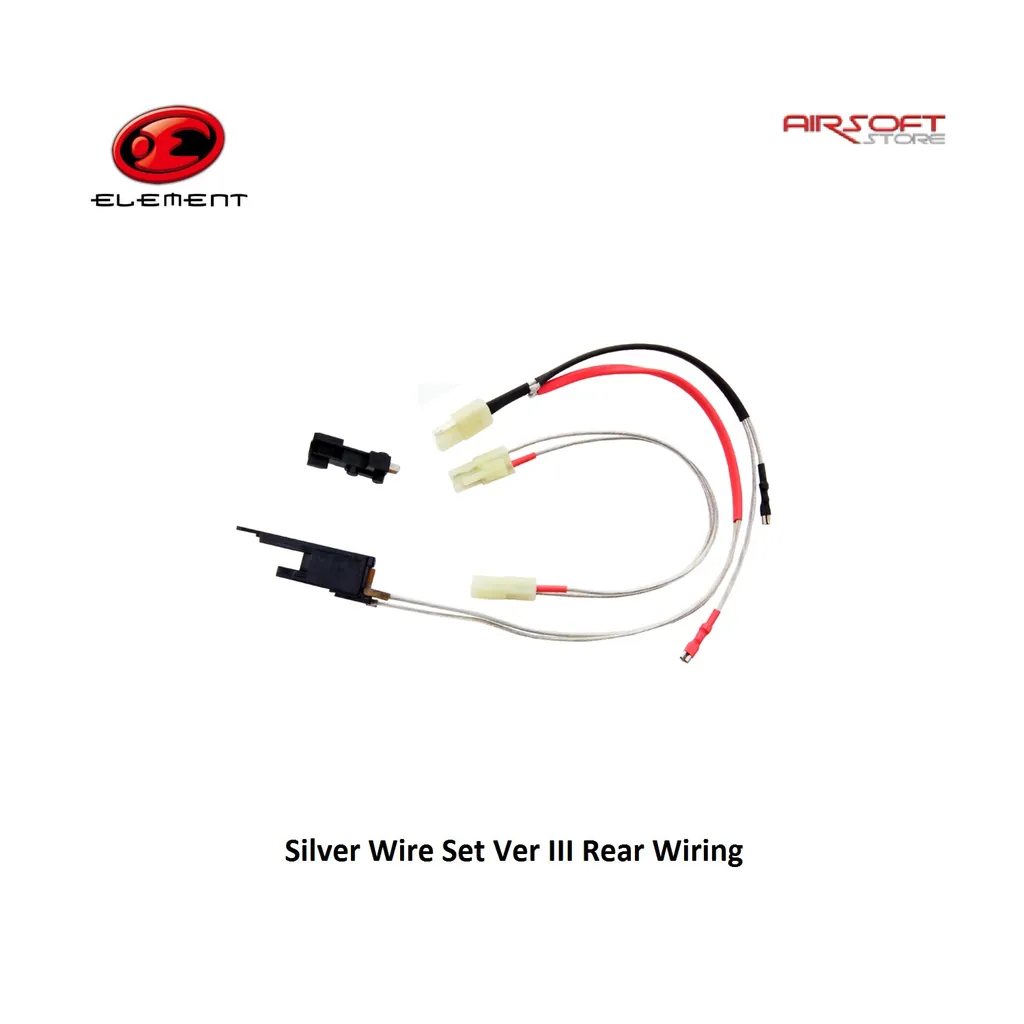 [2100000023622] Silver Wire Set Ver III Rear Wiring