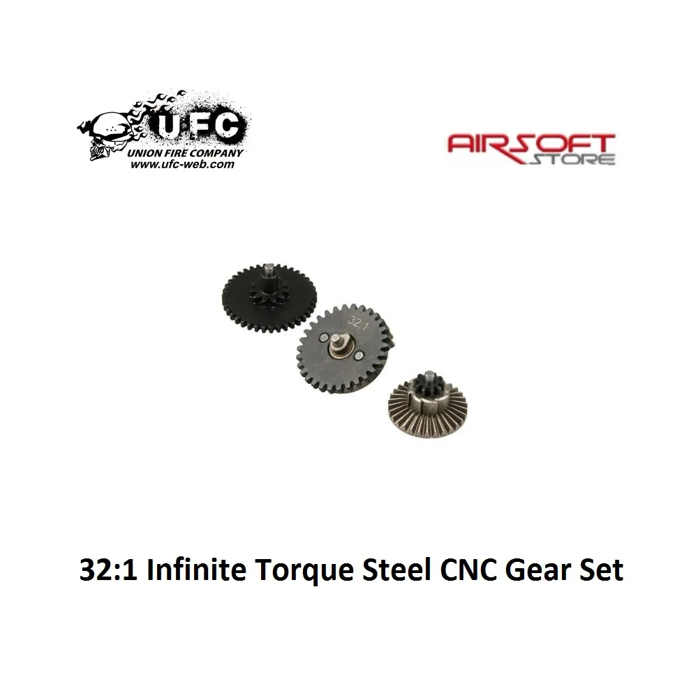 32:1 Infinite Torque Steel CNC Gear Set