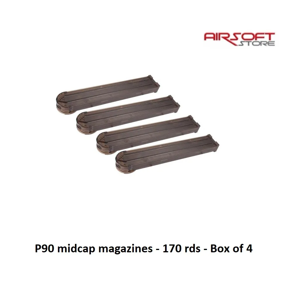 P90 Midcap Magazine 170 rds - box of 4