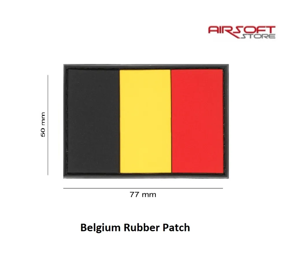Belgium Rubber Patch