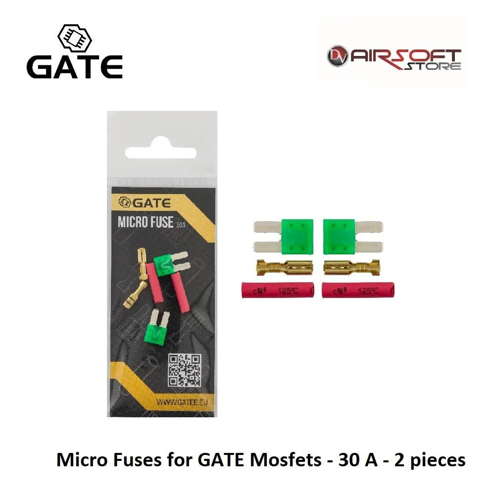 Micro Fuses for GATE Mosfets - 30 A - 2 pieces