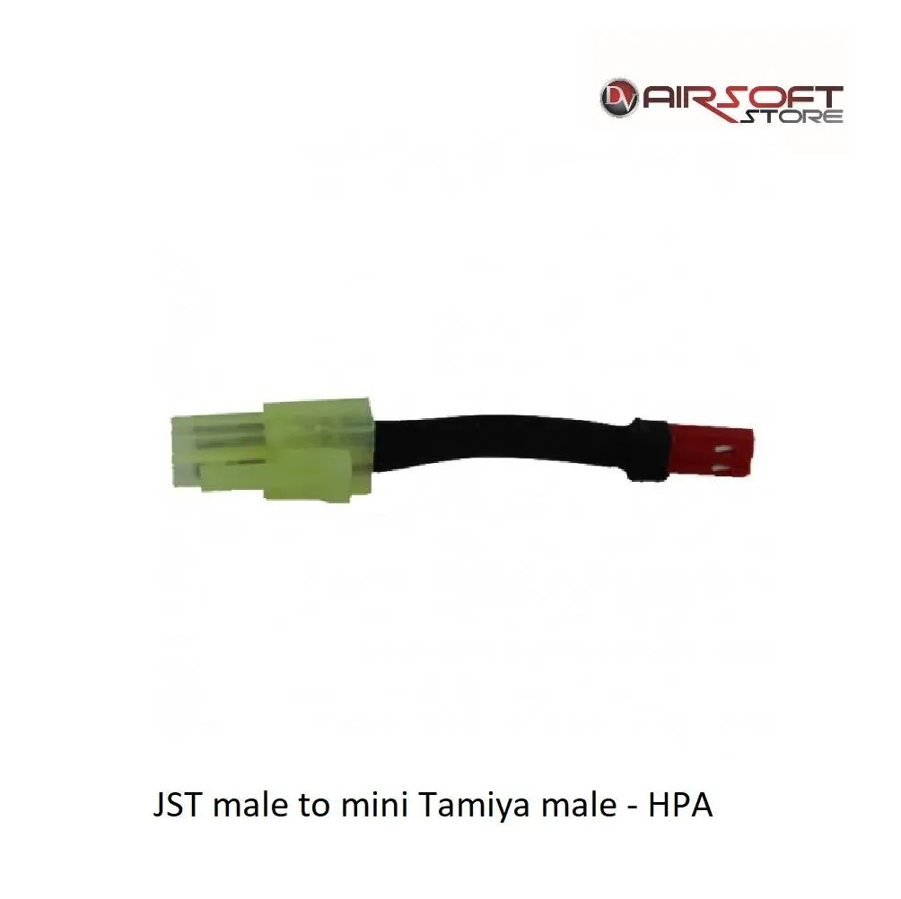 JST male to mini Tamiya male - HPA