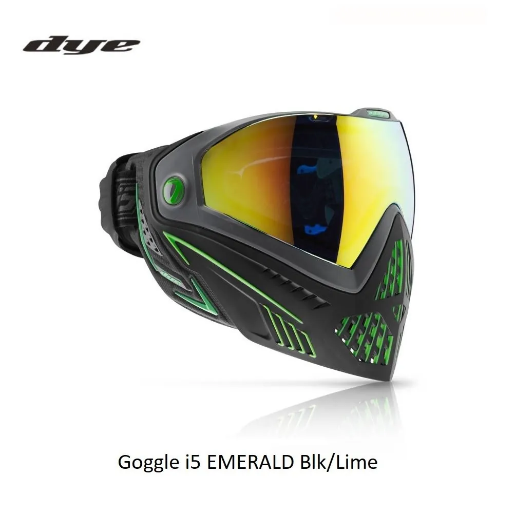Goggle i5 EMERALD Blk/Lime 2.0
