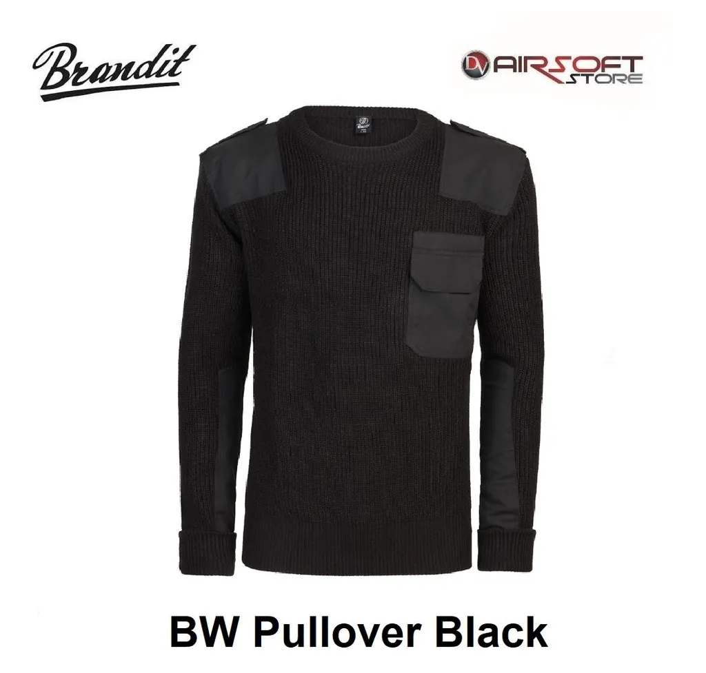 [2100000037674] BW Pullover Black (M / 48-50)