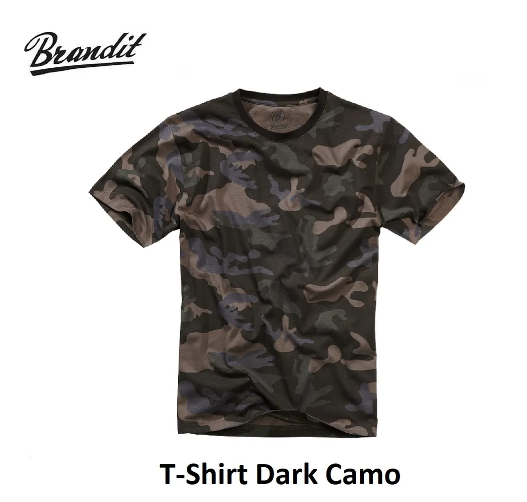 [2100000038381] T-Shirt Dark Camo (S)