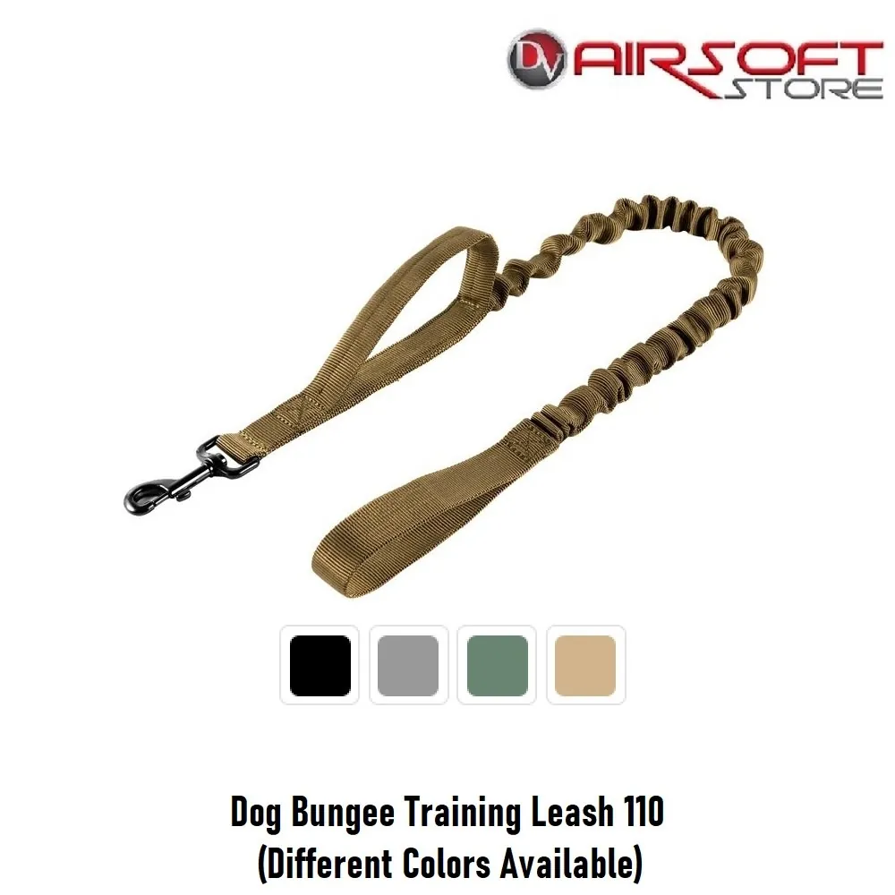 [2100000055173] Dog Bungee Training Leash 110 (Black)