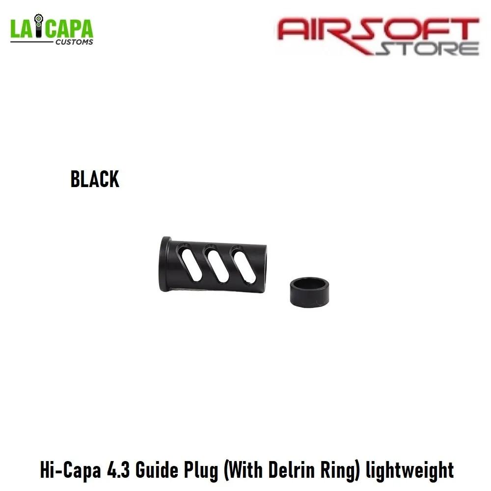 [2100000057030] Hi-Capa 4.3 Guide Plug (With Delrin Ring) lightweight (Black)