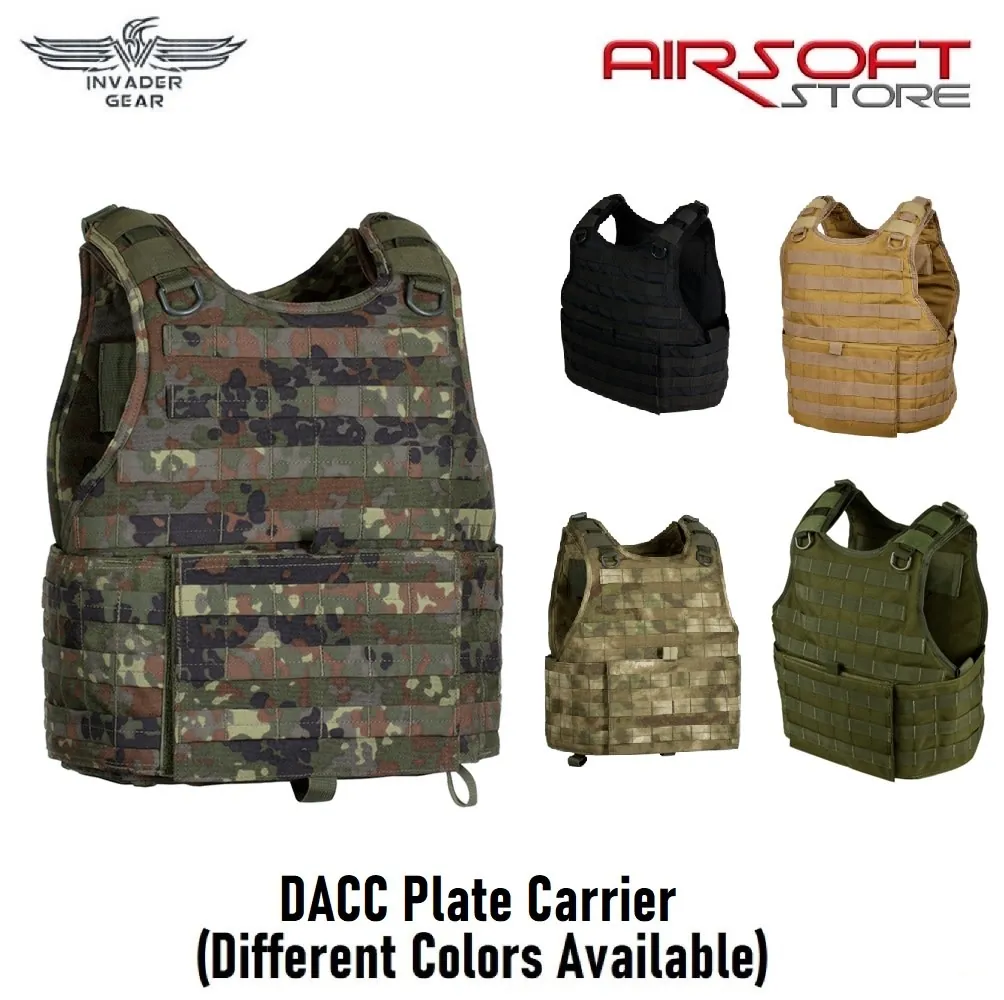 [2100000057641] DACC Plate Carrier (Black)