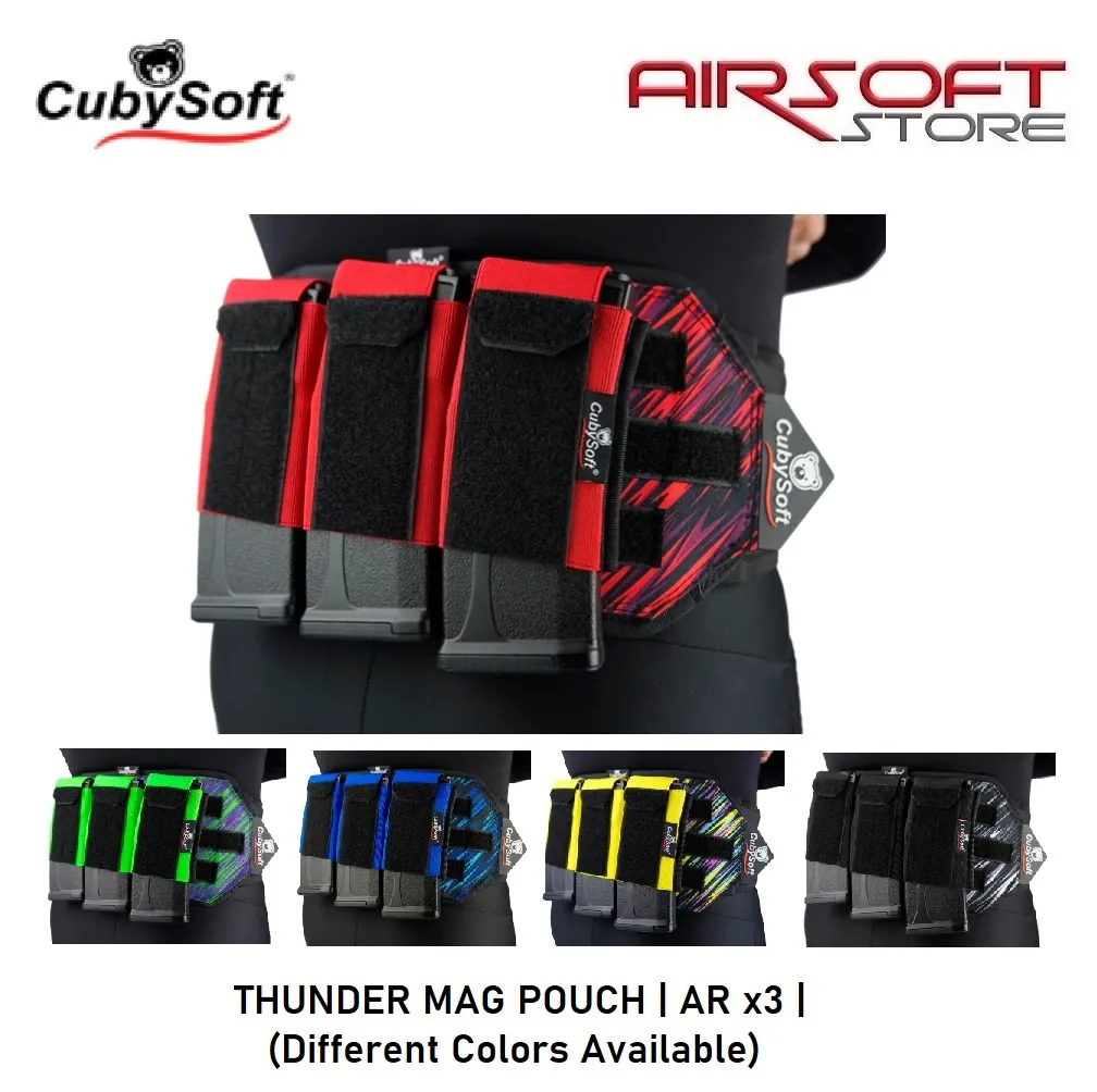 [2100000059256] THUNDER MAG POUCH | AR x3 | (Black)