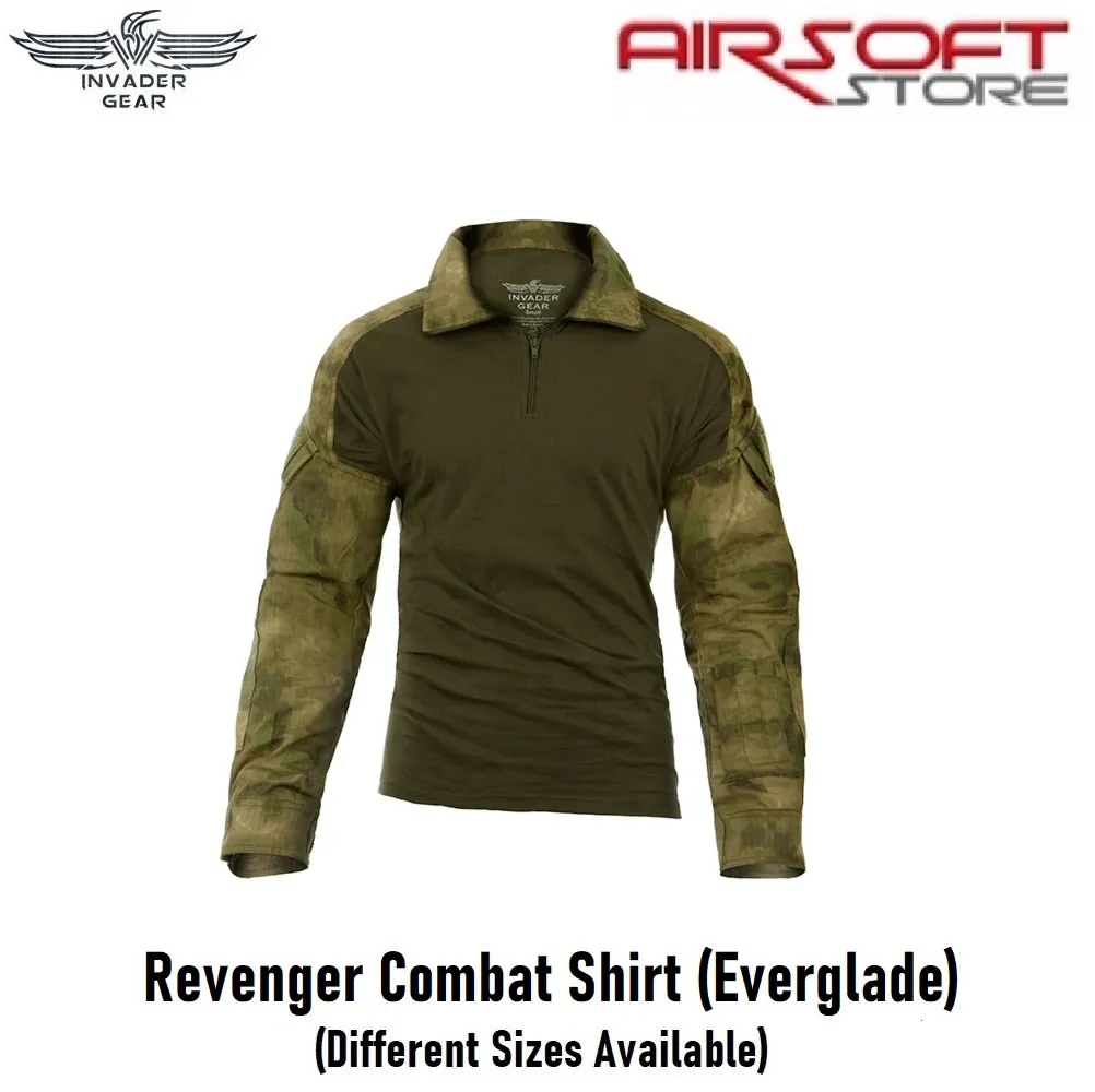 [2100000060313] Revenger Combat Shirt (Everglade) (S)