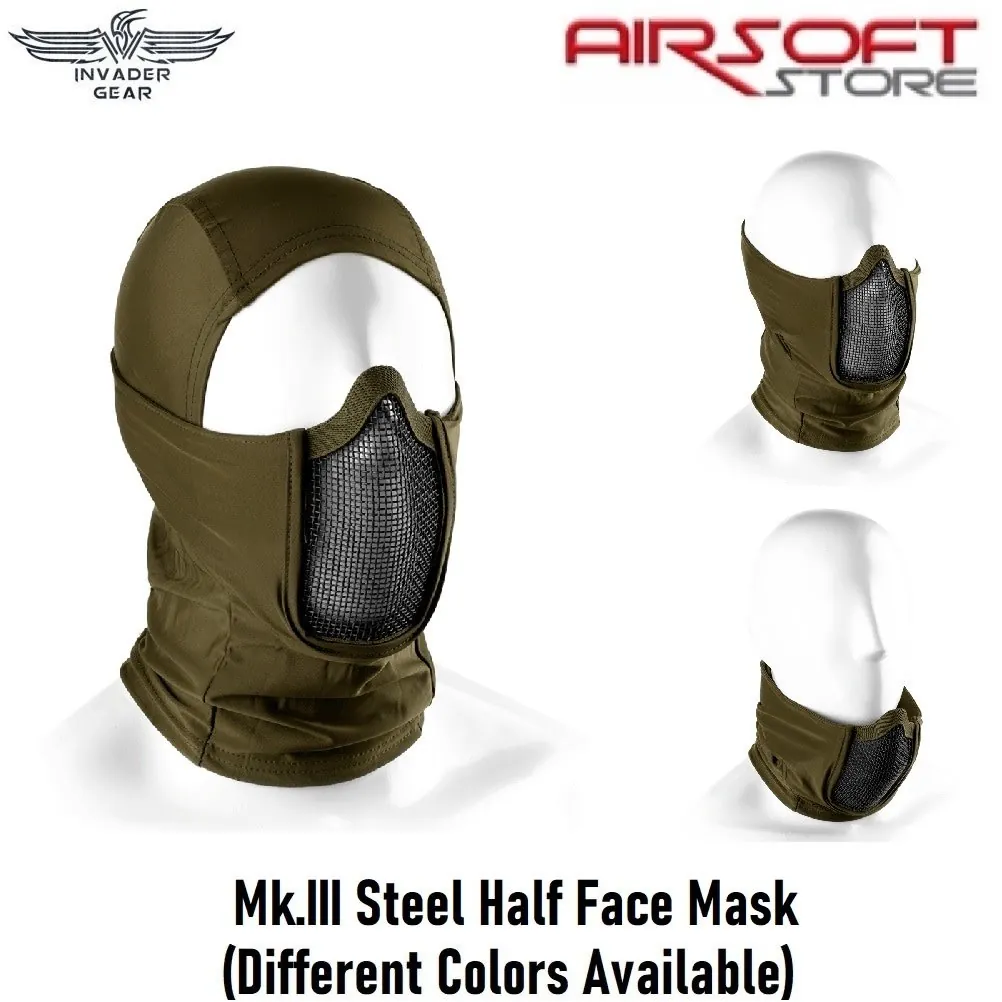 Mk.III Steel Half Face Mask