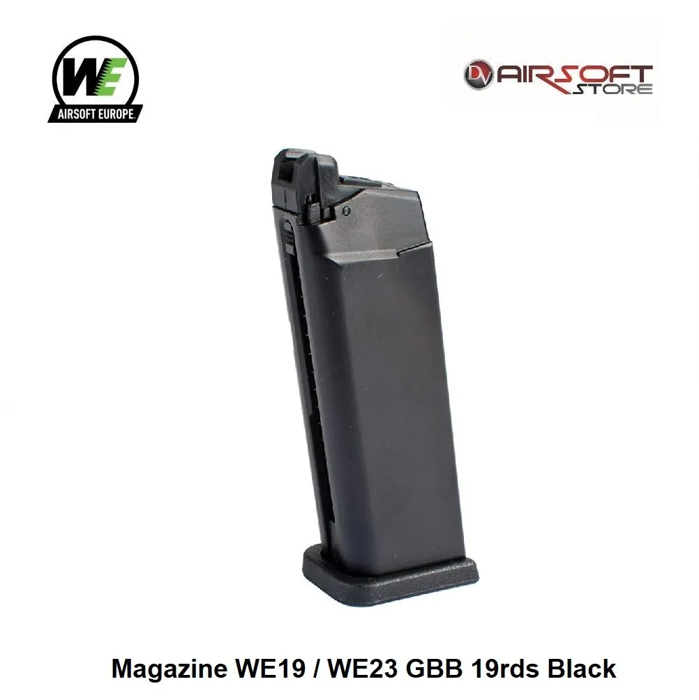 Magazine WE19 / WE23 GBB 19rds Black