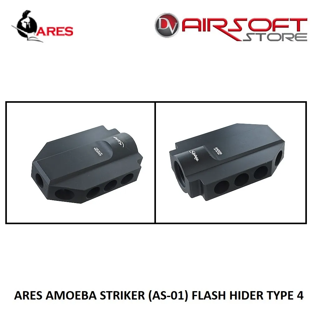 ARES AMOEBA STRIKER (AS-01) FLASH HIDER TYPE 4