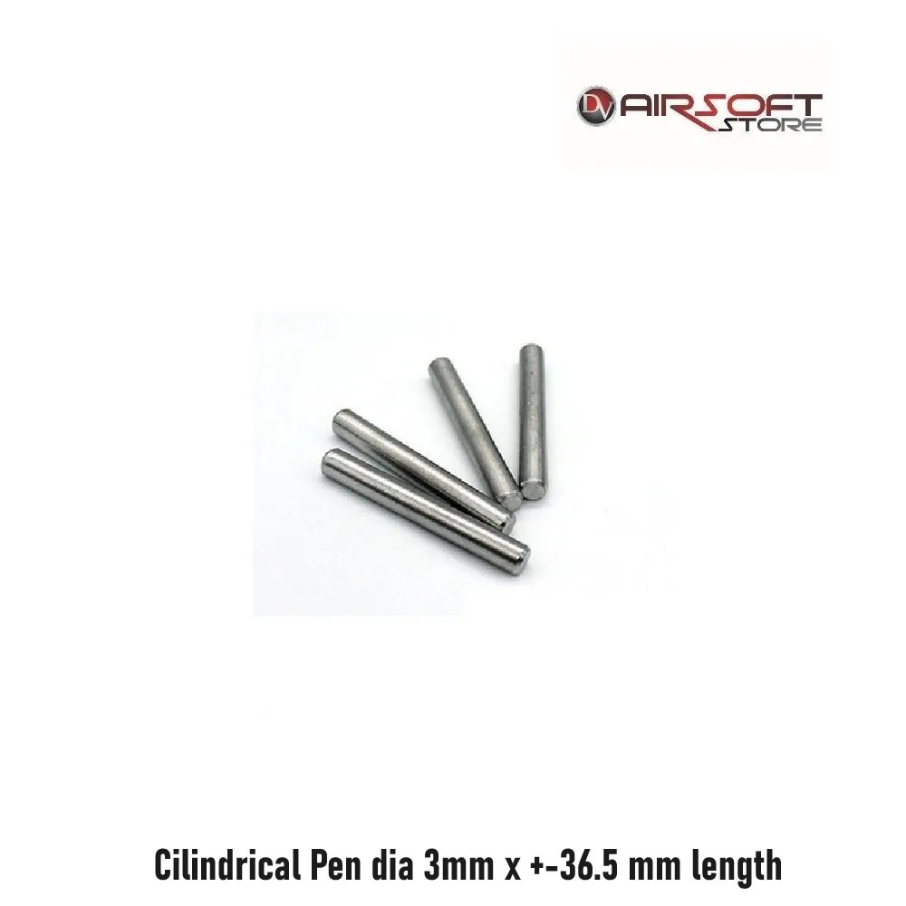 Cilindrical Pen dia 3mm x +-36.5 mm length
