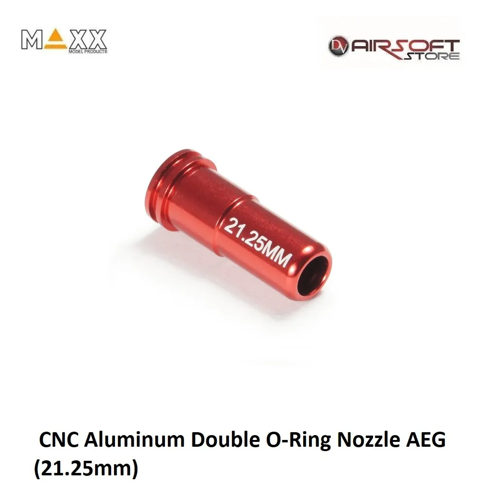 CNC Aluminum Double O-Ring Nozzle AEG (21.25mm)