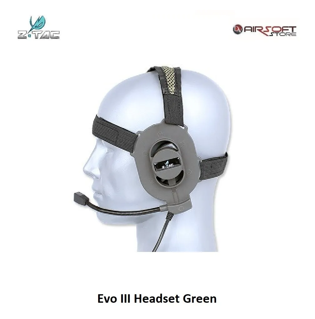 Evo III Headset Green