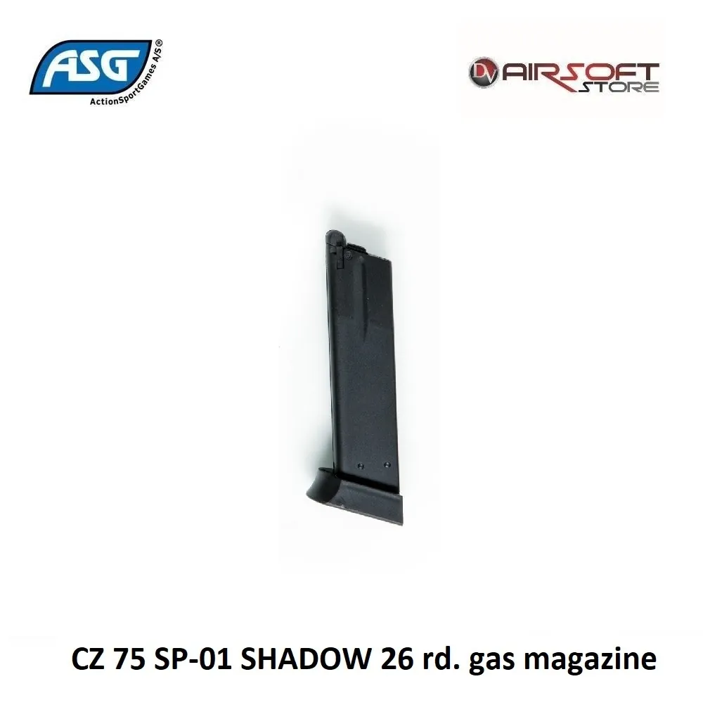 CZ 75 SP-01 SHADOW 26 rd. gas magazine