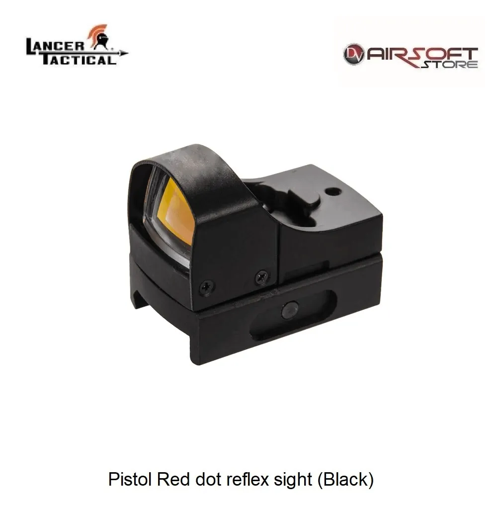[2100000039654] Pistol Red dot reflex sight (Black)