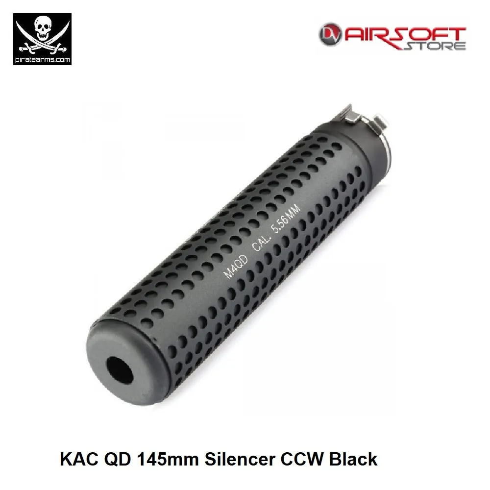 [2100000040070] KAC QD 145mm Silencer CCW Black