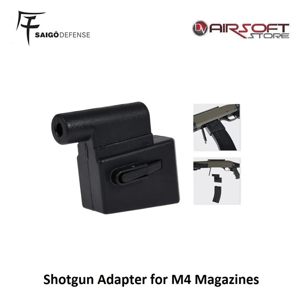 Shotgun Adapter for M4 Magazines