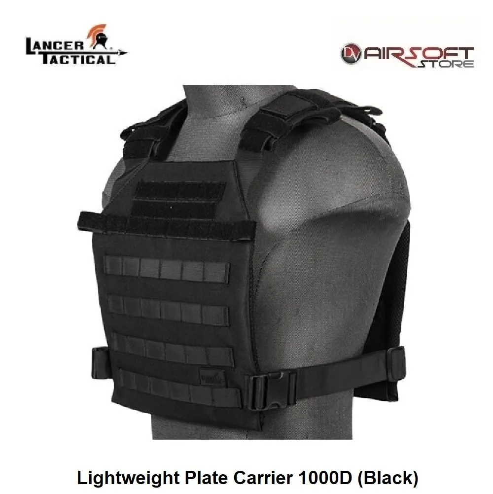 [2100000041206] Lightweight Plate Carrier 1000D (Black)