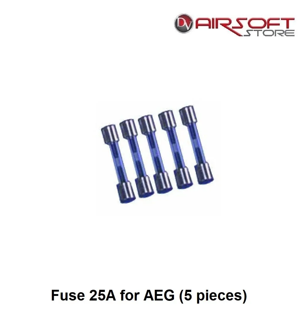 Fuse 25A for AEG (5 pieces)