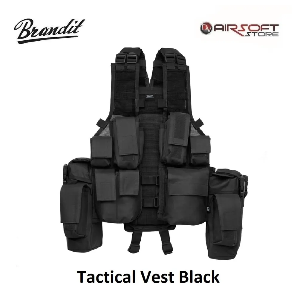 [2100000043576] Tactical Vest Black