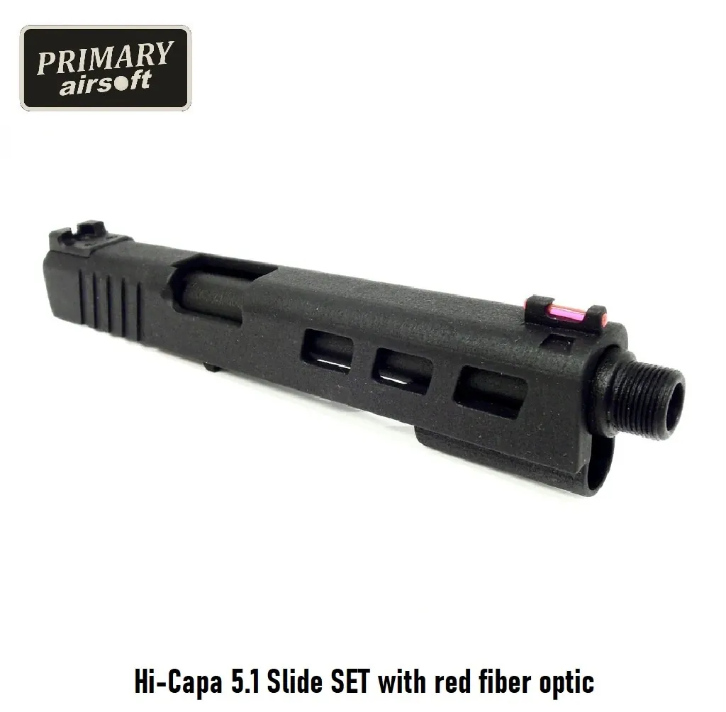 Hi-Capa 5.1 Slide SET with red fiber optic (Polymer)