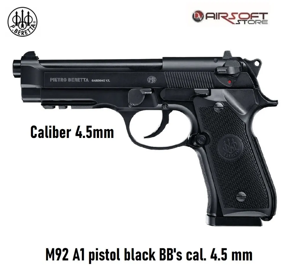 M92 A1 pistol black BB's cal. 4.5 mm