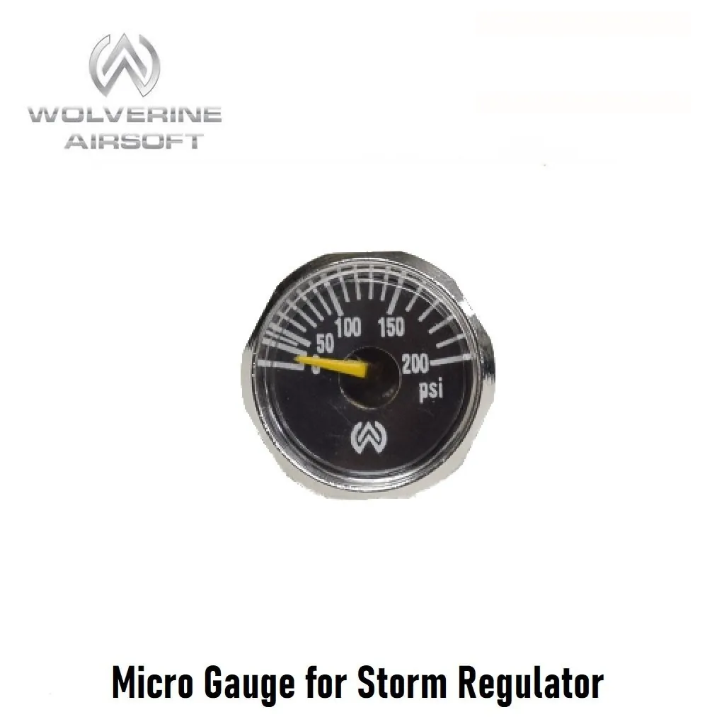 Micro Gauge for Storm Regulator