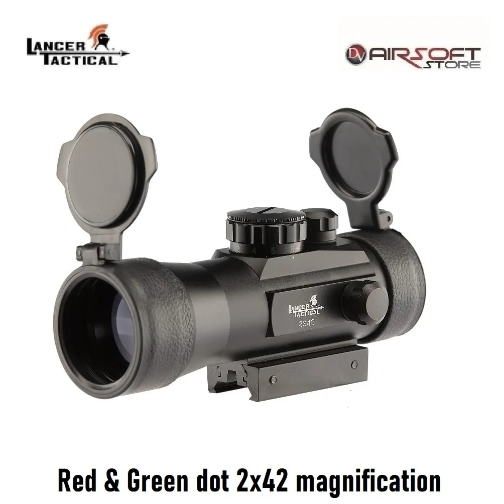 Red & Green dot 2x42 magnification