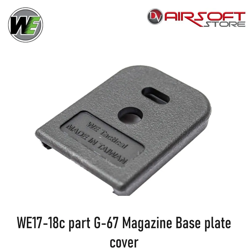 [2100000050130] WE17-18c part G-67 Magazine Base plate cover