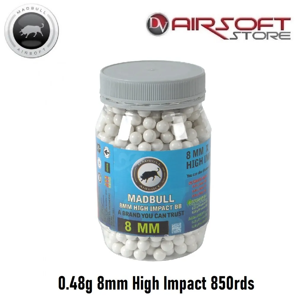 0.48g 8mm High Impact 850rds