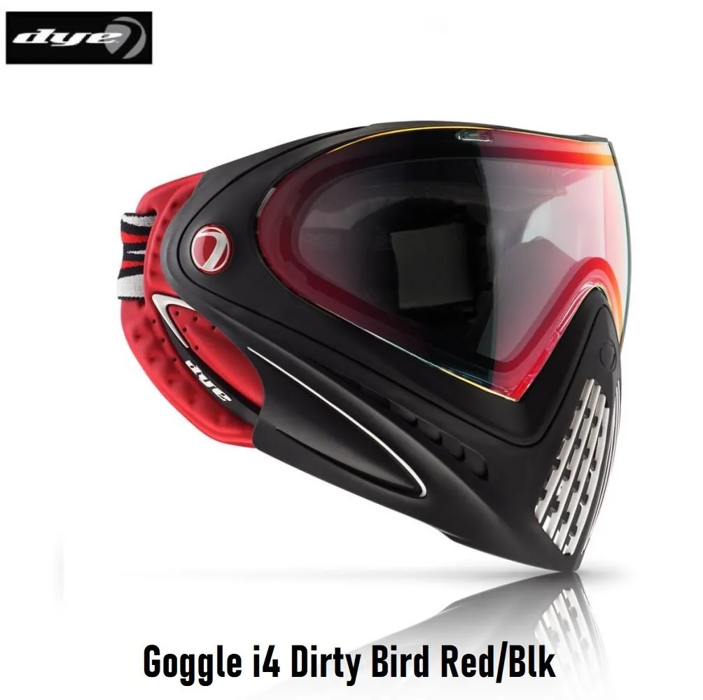Goggle i4 Dirty Bird Red/Blk
