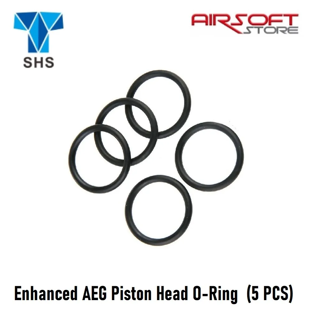 Enhanced AEG Piston Head O-Ring  (6 PCS)